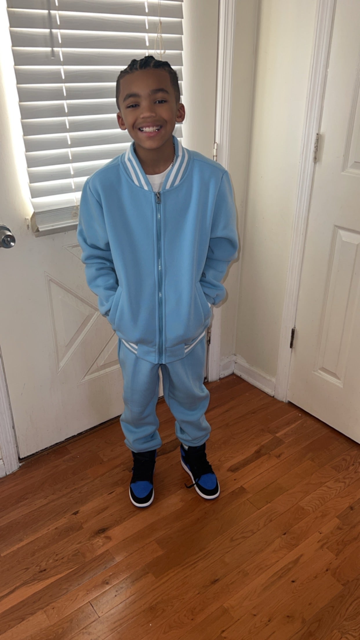 KID'S VARSITY FLEECE SET