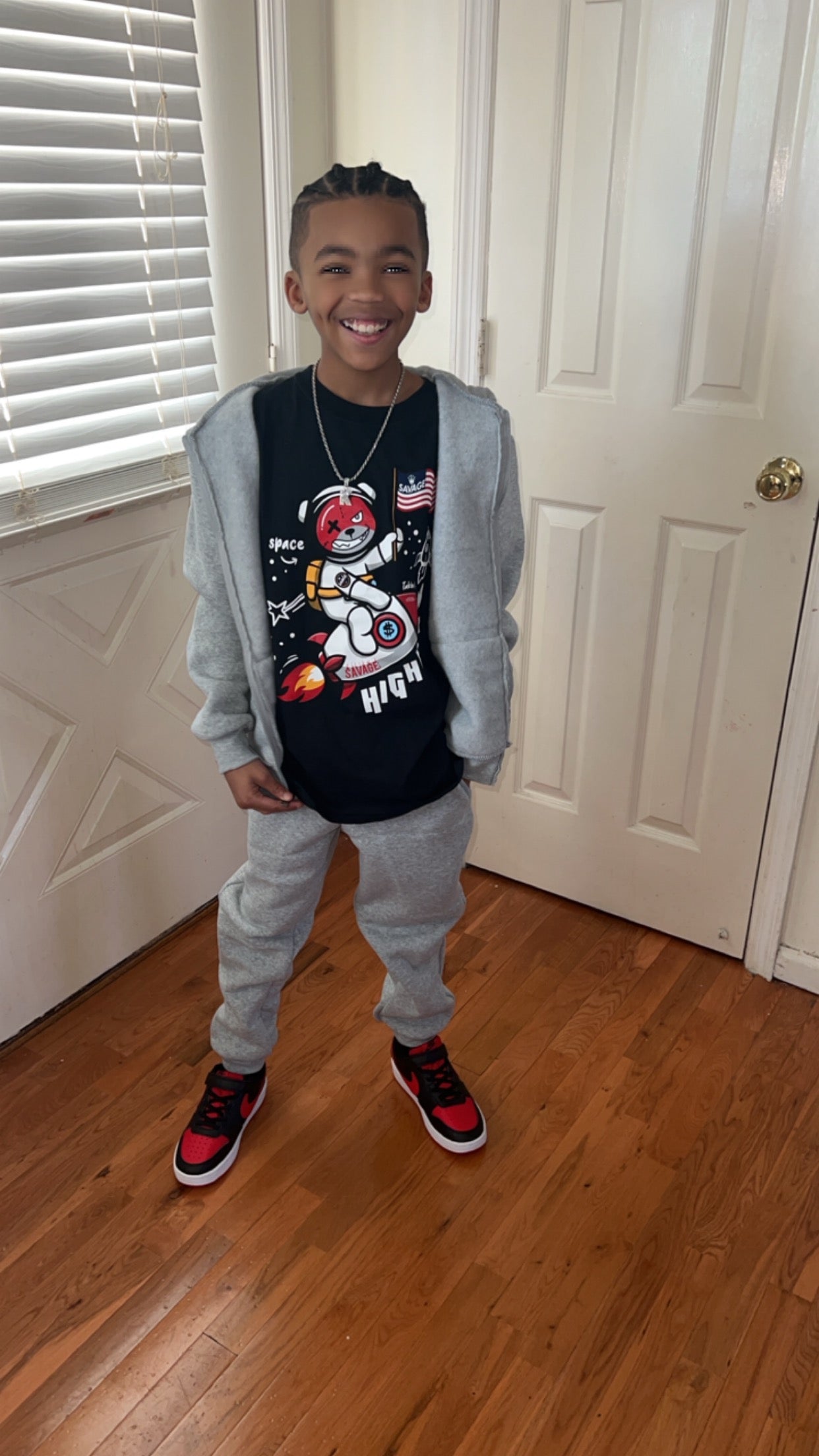 KID'S ZIPDOWN HOODIE SWEATSUIT