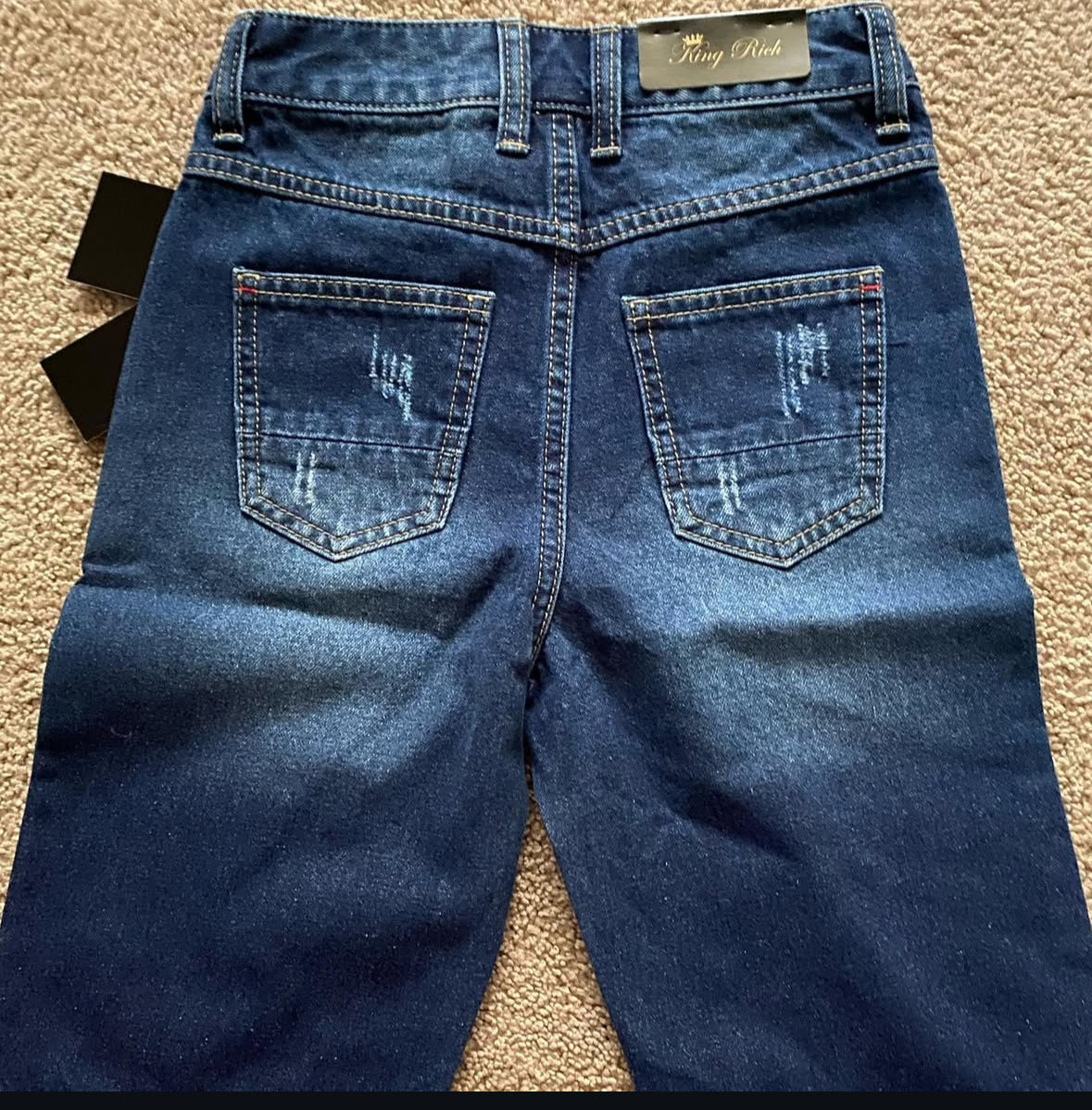 King Rich Denim Shorts